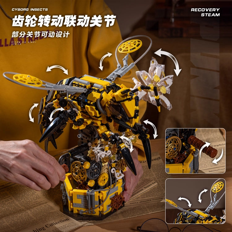 Creative Punk Insect Assembly Toys