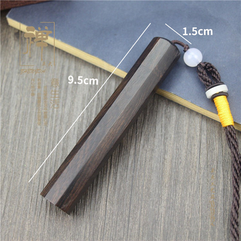"Ebony Square Windproof Rechargeable Fire Starter"