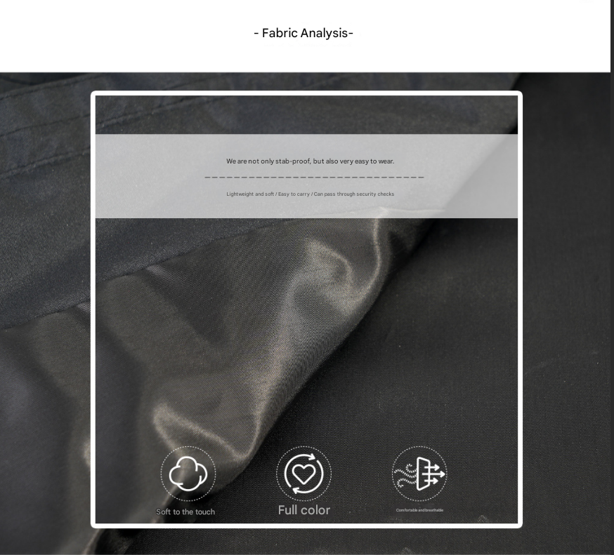 Level 5 Stab and Cut Resistant Tactical Security Jacket