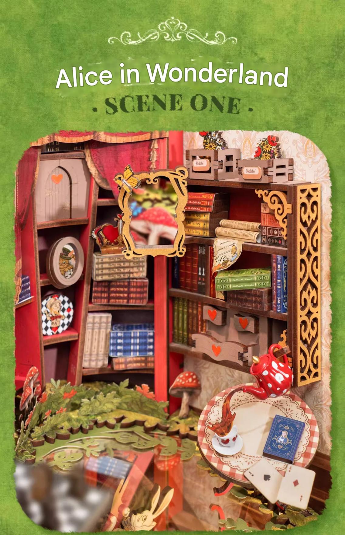 Alice's Adventures in Wonderland DIY Building Blocks