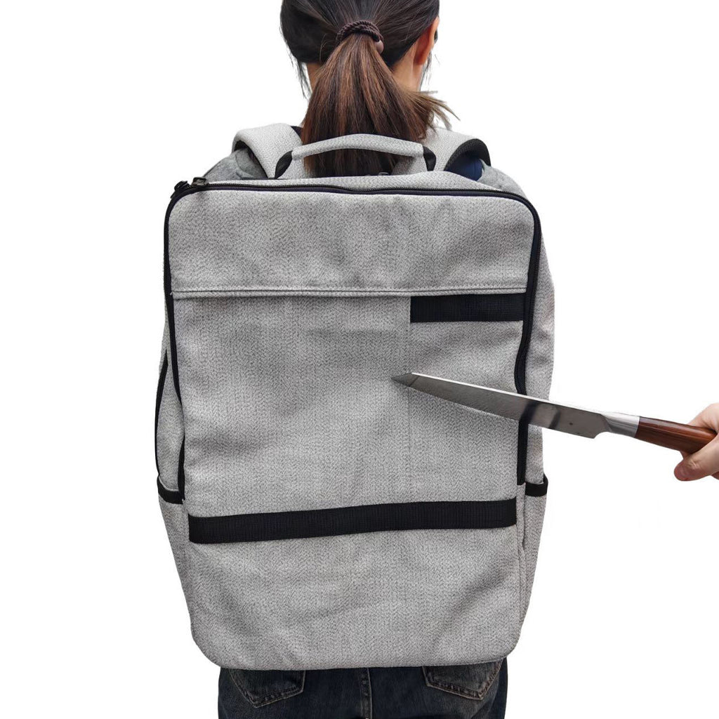 5-Level Cut & Stab Resistant Outdoor Business Travel Anti-Theft Backpack