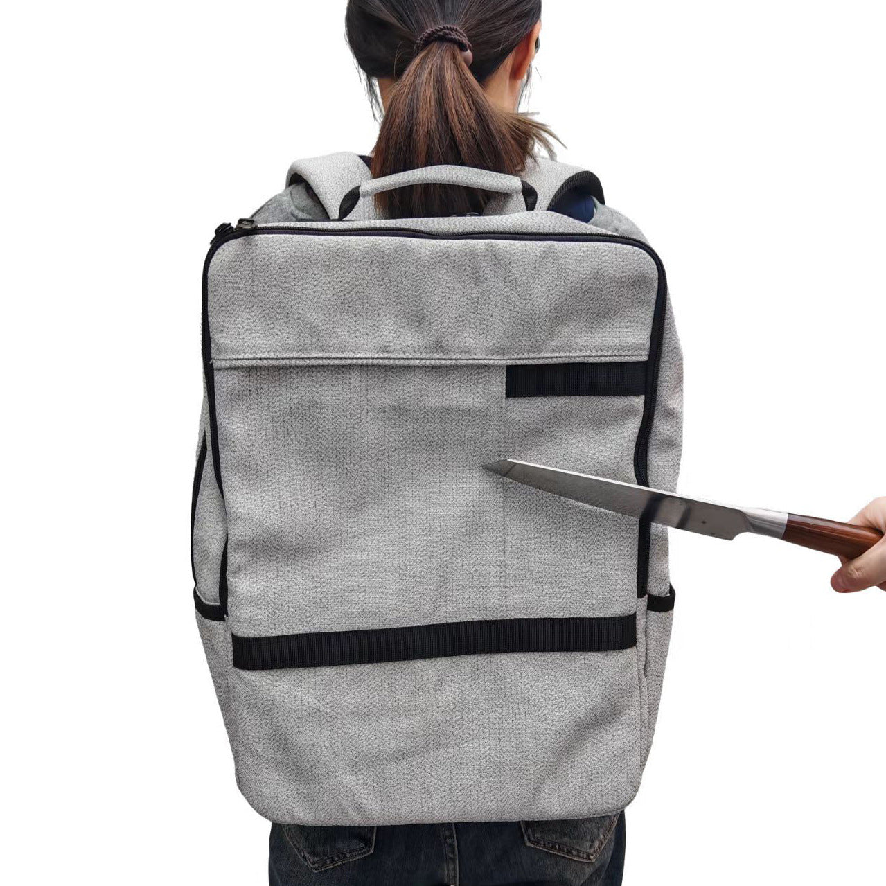 5-Level Cut & Stab Resistant Outdoor Business Travel Anti-Theft Backpack