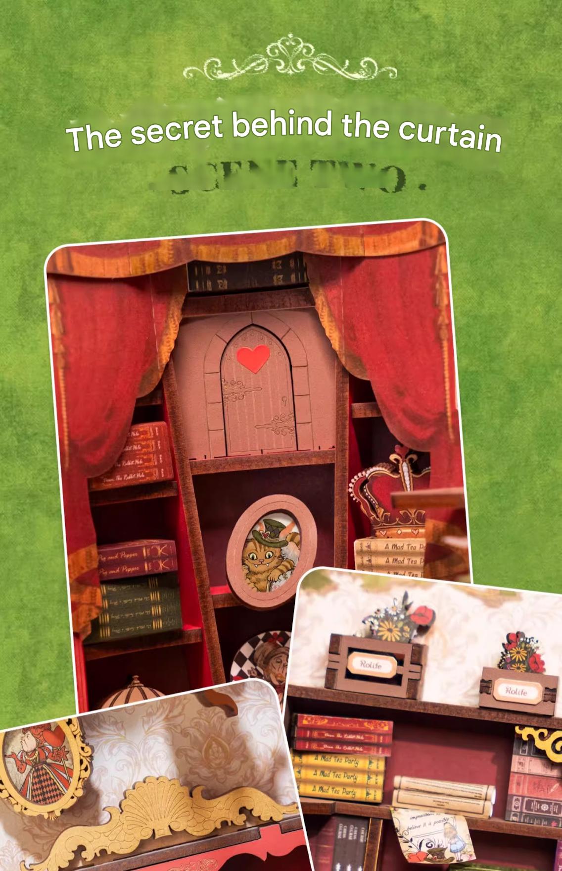 Alice's Adventures in Wonderland DIY Building Blocks
