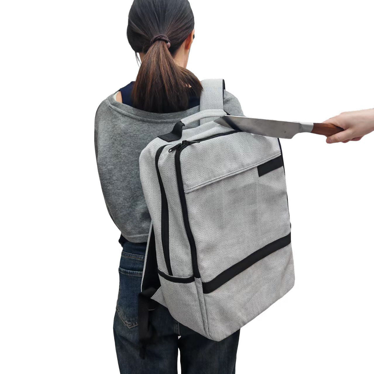 5-Level Cut & Stab Resistant Outdoor Business Travel Anti-Theft Backpack