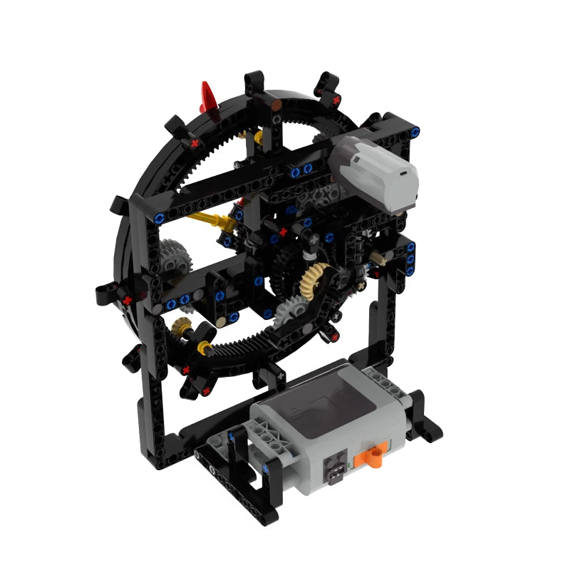 Building Blocks Gear Engineering Machinery Set