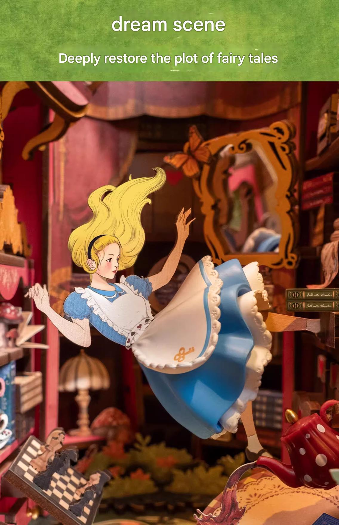 Alice's Adventures in Wonderland DIY Building Blocks