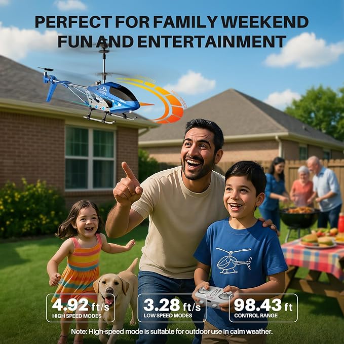 Alloy Material Shockproof Remote Control Helicopter Children's Gift