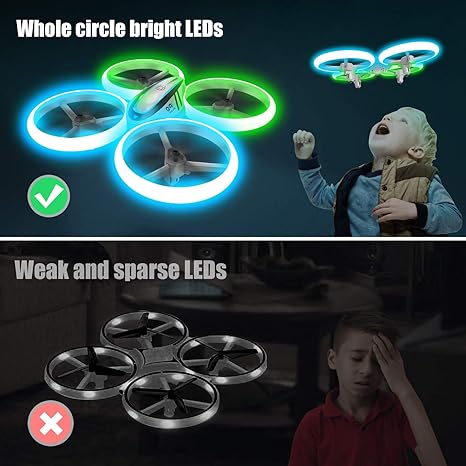 LED Light Children's Remote Control Quadcopter