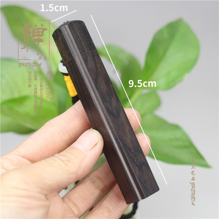 "Ebony Square Windproof Rechargeable Fire Starter"