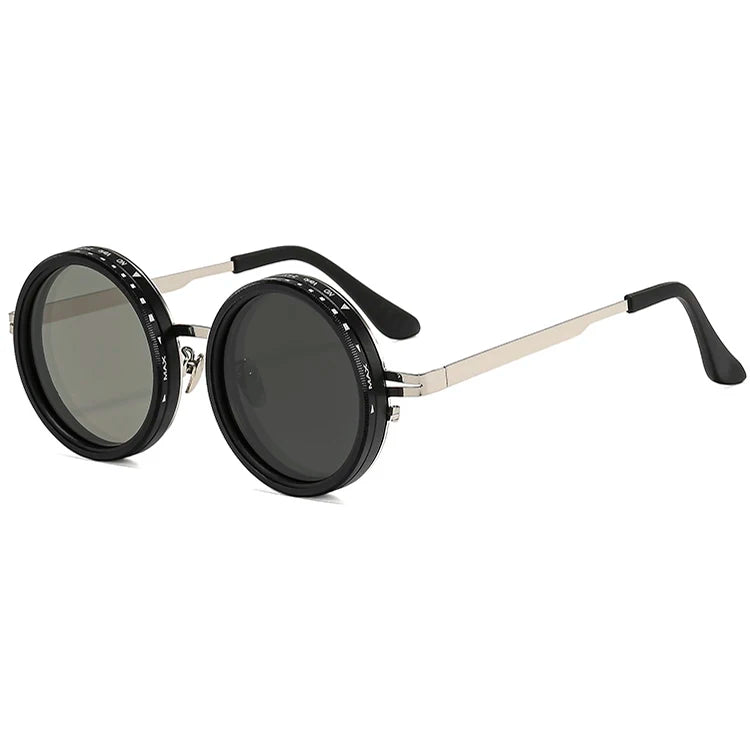 9-Setting ND-UV400 Adjustable Tint Polarized Fishing Sunglasses with Built-in ND Filter