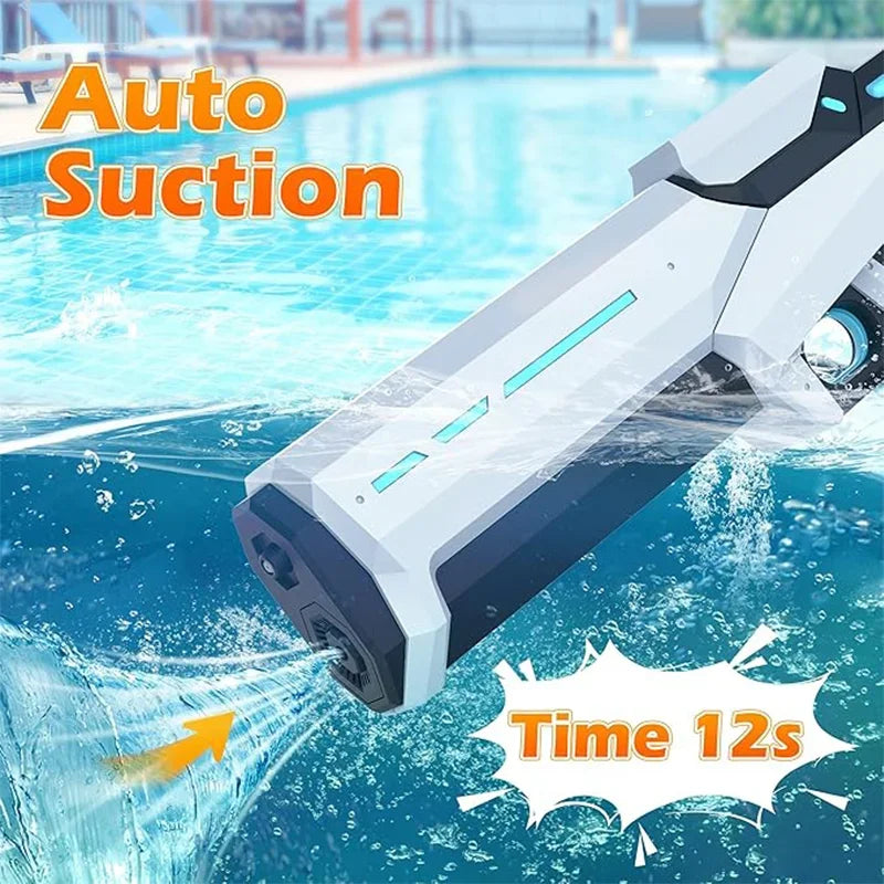 High-Power Auto-Suction Electric Water Blaster, Beach Toy for All Ages