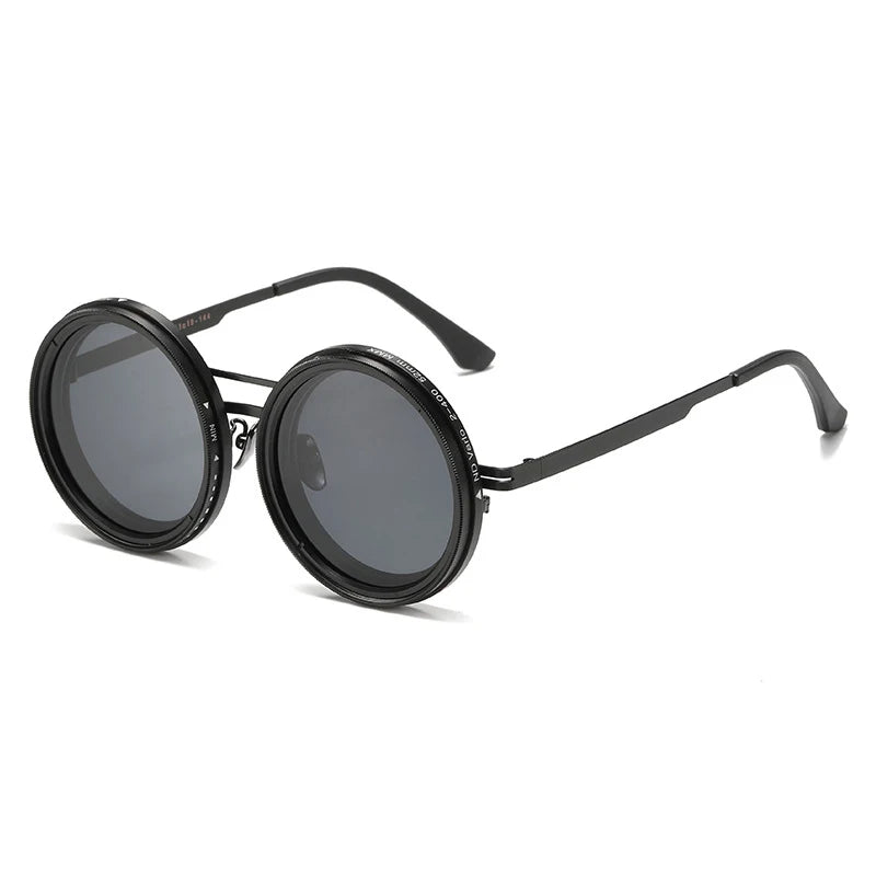 9-Setting ND-UV400 Adjustable Tint Polarized Fishing Sunglasses with Built-in ND Filter