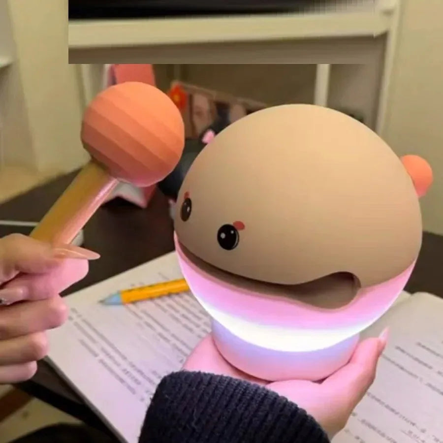 Stress-Relief Smacking Fish Blessing Light
