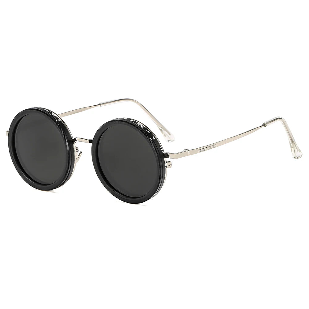 9-Setting ND-UV400 Adjustable Tint Polarized Fishing Sunglasses with Built-in ND Filter