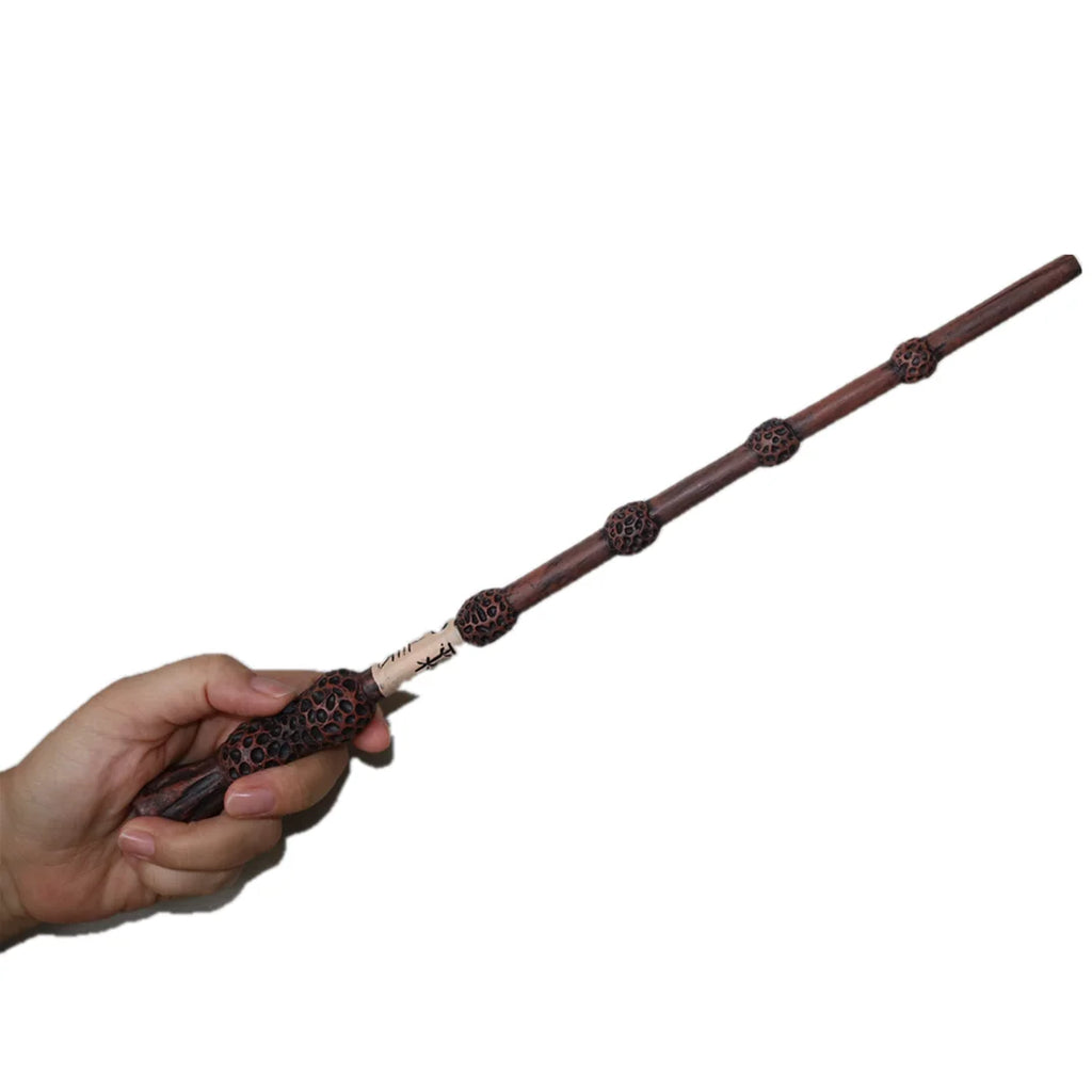 New Cosplay Halloween Gift: Metal-Core Magic Wand with Fireball-Shooting Effect