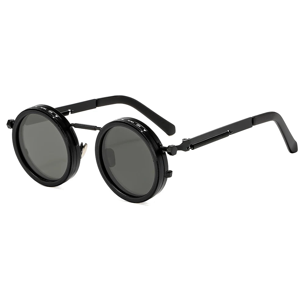 9-Setting ND-UV400 Adjustable Tint Polarized Fishing Sunglasses with Built-in ND Filter