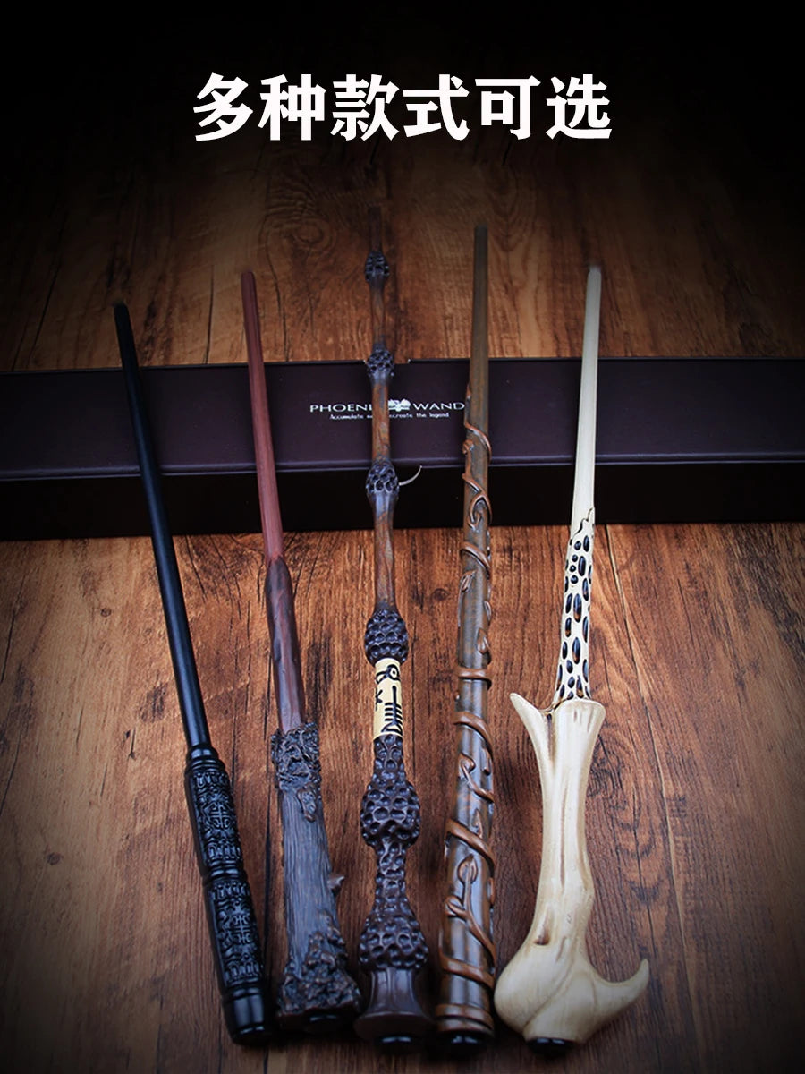 New Cosplay Halloween Gift: Metal-Core Magic Wand with Fireball-Shooting Effect