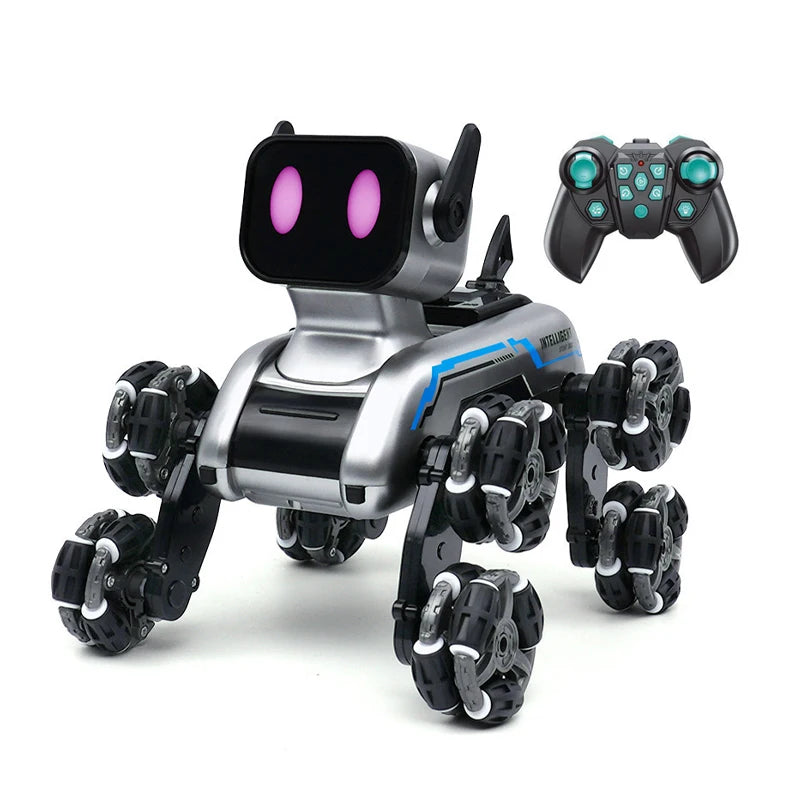 New Smart 8-Wheel Drive Remote Control Robotic Dog Toy