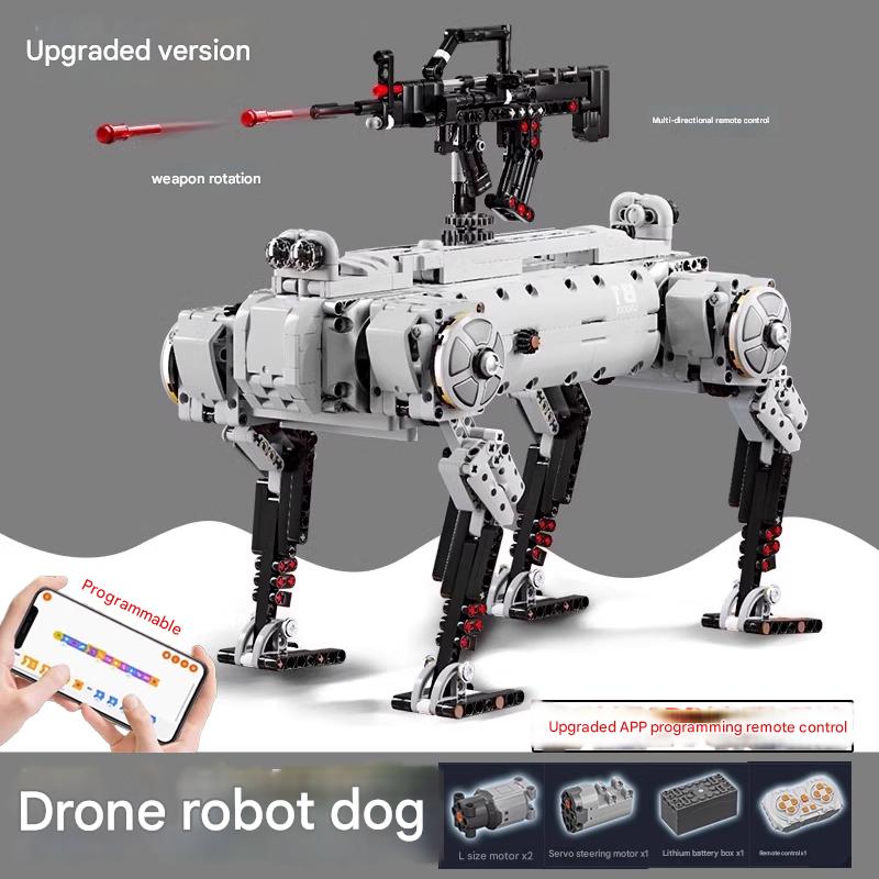 Programmable Remote-Control Robotic Dog Building Kit