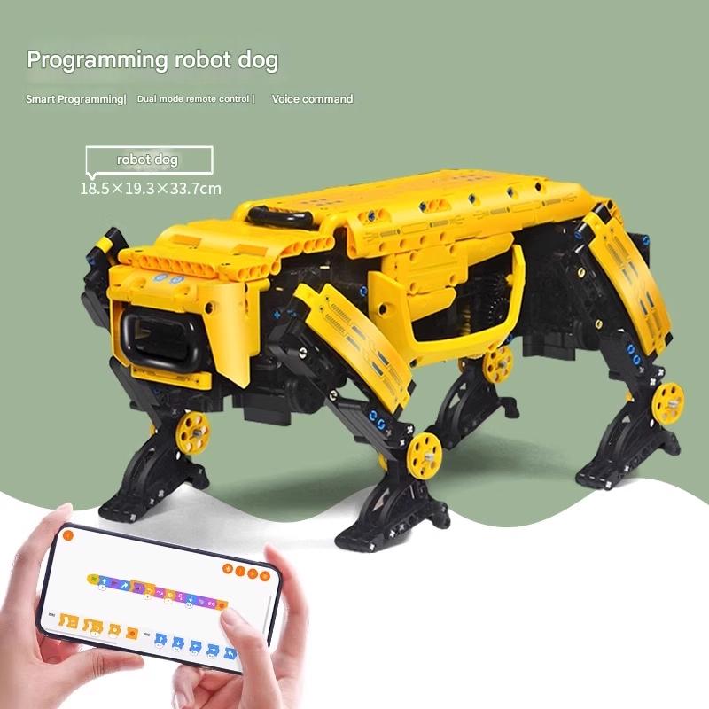 Programmable Remote-Control Robotic Dog Building Kit
