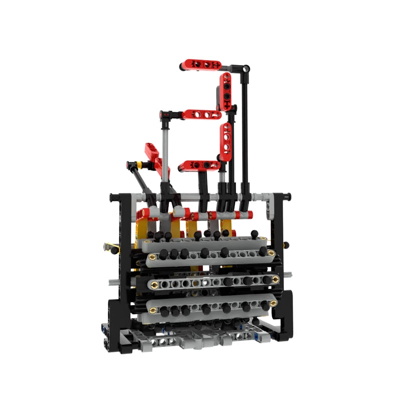 Building Blocks Gear Engineering Machinery Set