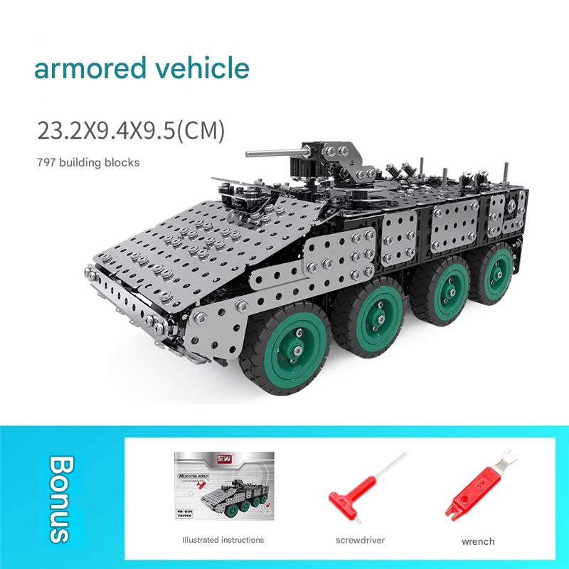 High-Difficulty 3D Precision Assembly Toy