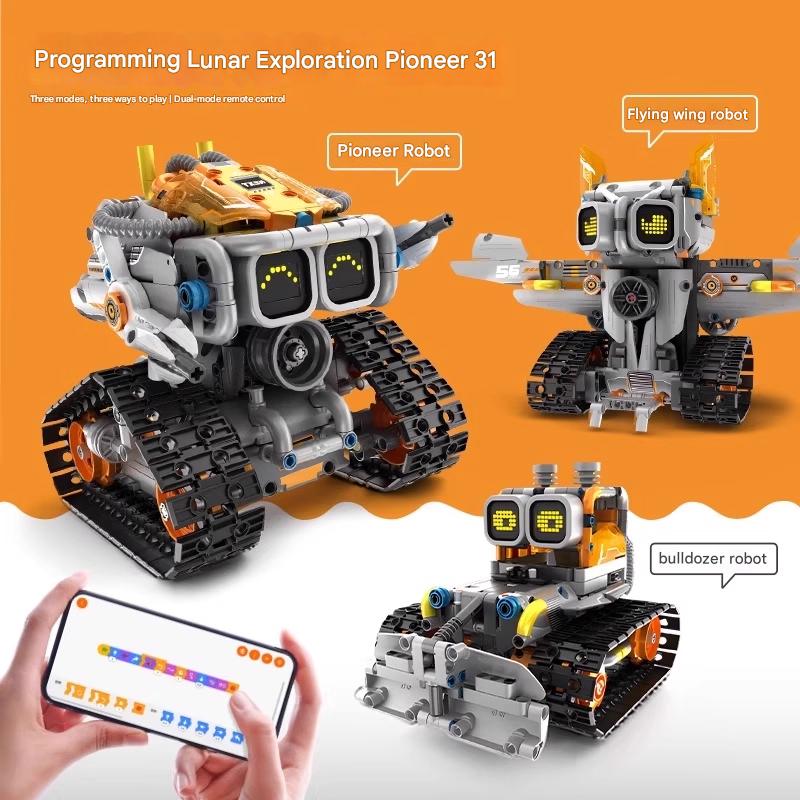 Programmable Remote-Control Robotic Dog Building Kit