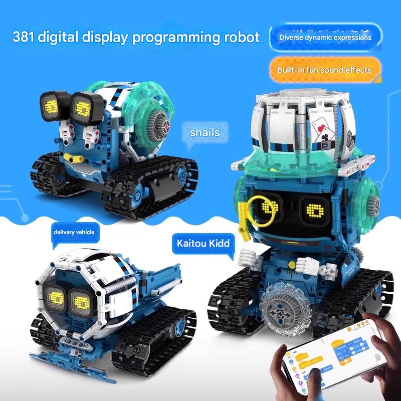 Programmable Remote-Control Robotic Dog Building Kit