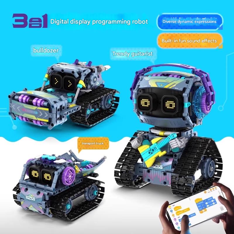 Programmable Remote-Control Robotic Dog Building Kit