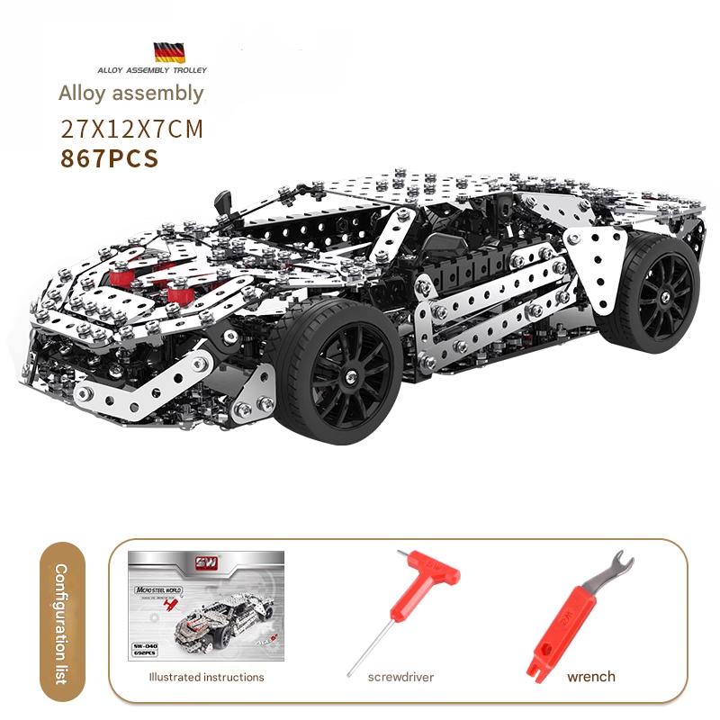 High-Difficulty 3D Precision Assembly Toy
