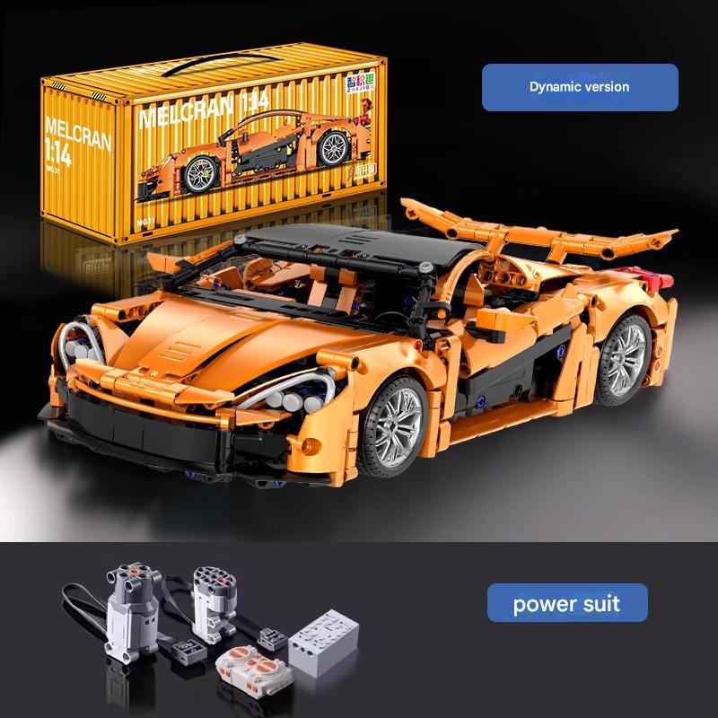 Remote Control + Programming - Racing Car Building Block Model