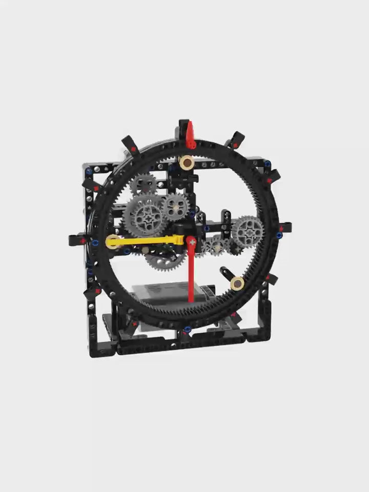 Building Blocks Gear Engineering Machinery Set