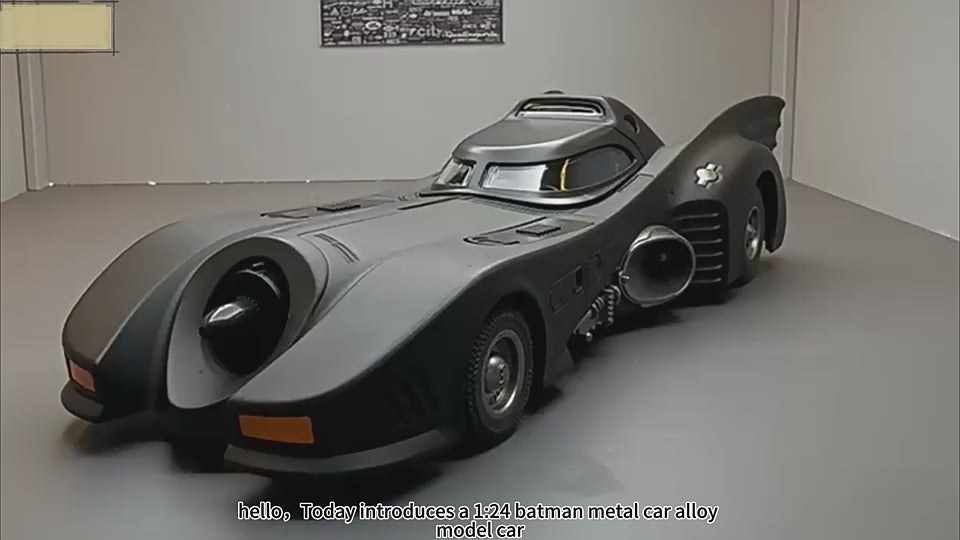 1:24 Scale Alloy Batman Batmobile Model