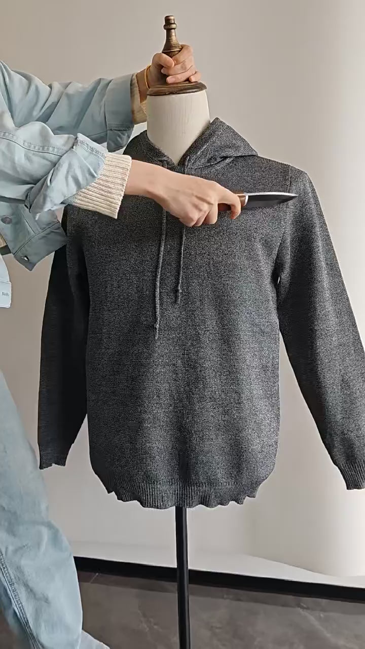 Five-Level Tungsten Wire-Integrated Anti-Stab & Anti-Cut Security Apparel